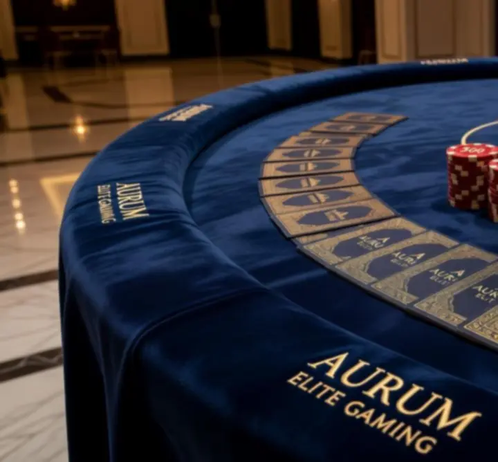 Stół pokerowy premium przygotowany na elegancki event